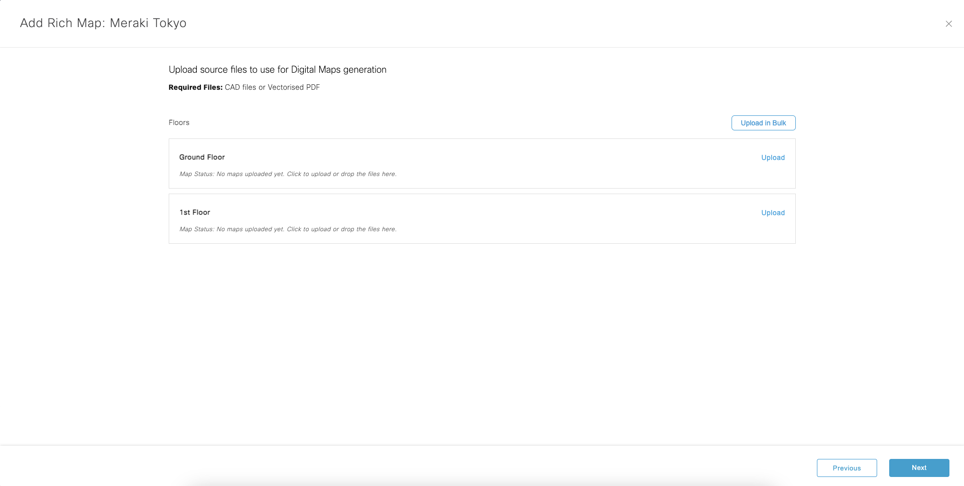 Upload files