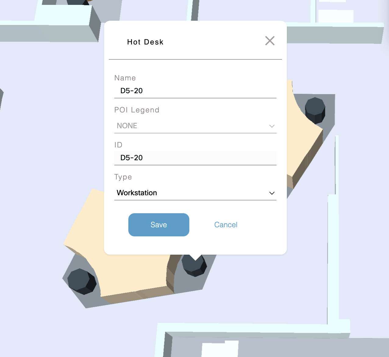 Digital Map Pro - Individual Desk Editable