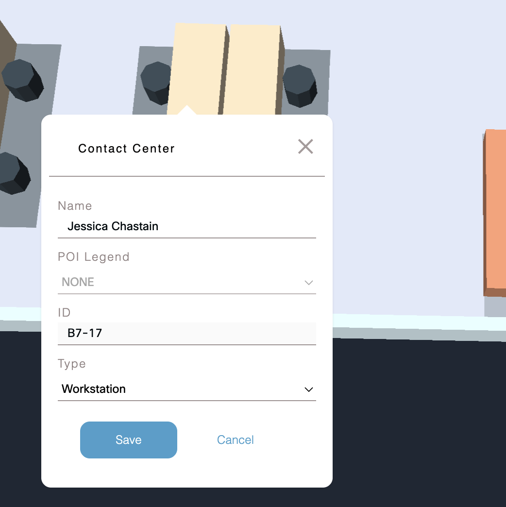 Digital Map Editor - Employee Names Visible