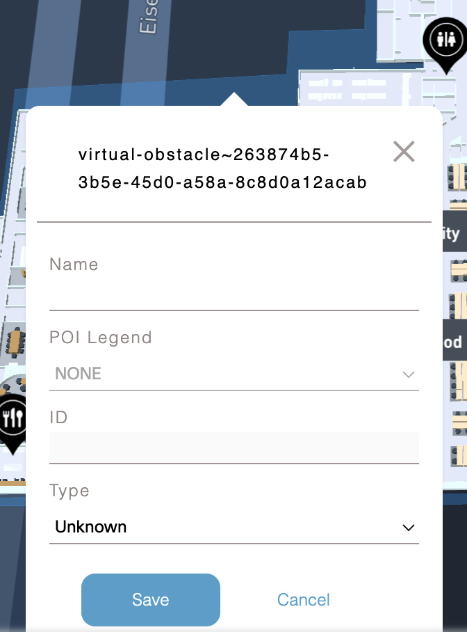 Digital Map Editor - Unknown Type