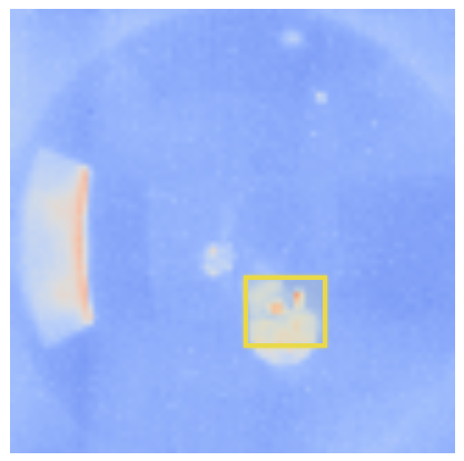 Portal Beam thermal images hot objects detected