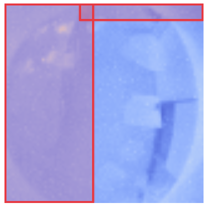 Portal Beam two areas as exclusion zones