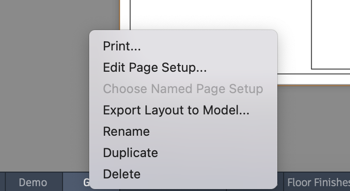AutoCAD - Export Layout to Model...