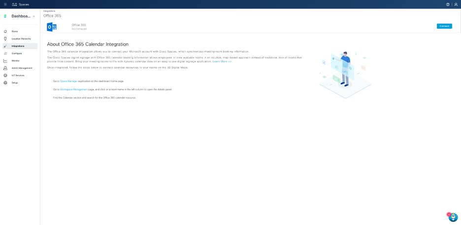 Cisco Spaces - Integrations - Office 365