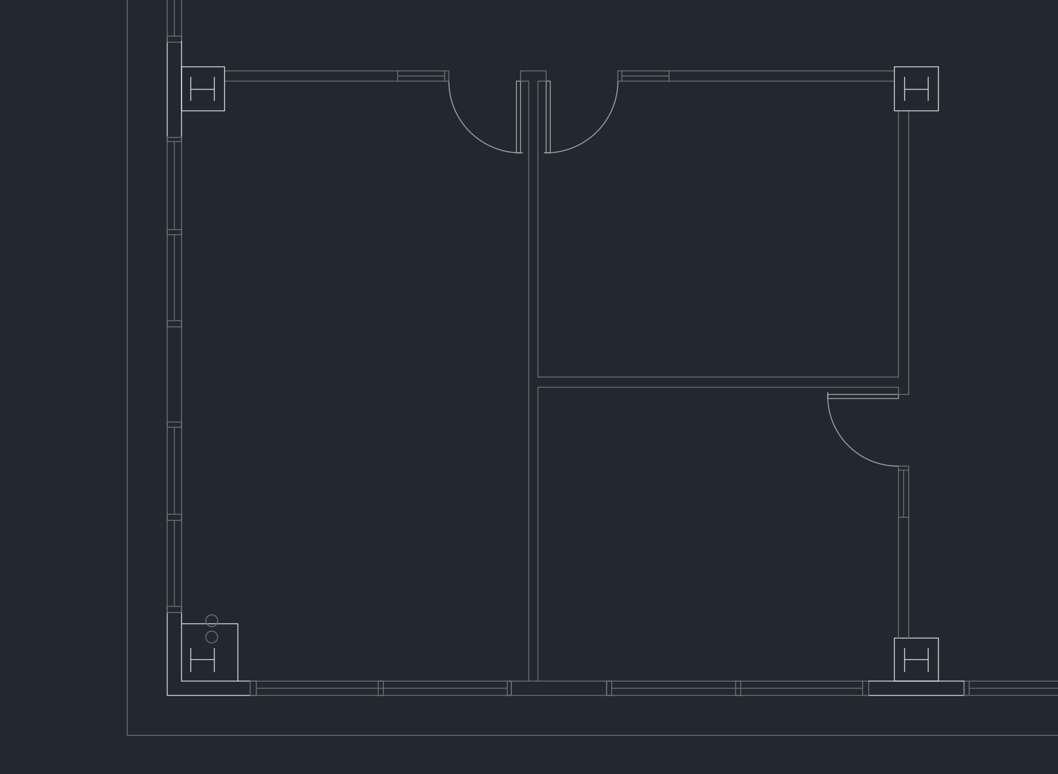 CAD (.dwg) Meeting Room without furniture