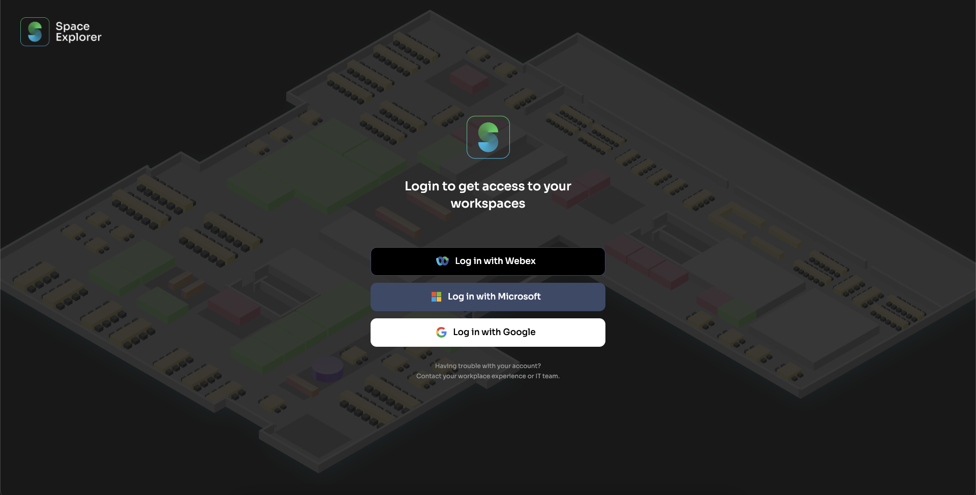 Space Explorer - Login